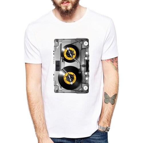 Cool T-Shirt Mens Novelty Nonstop play Print Design Clothing High Quality Short Sleeve Hipster Men t shirts Shirt