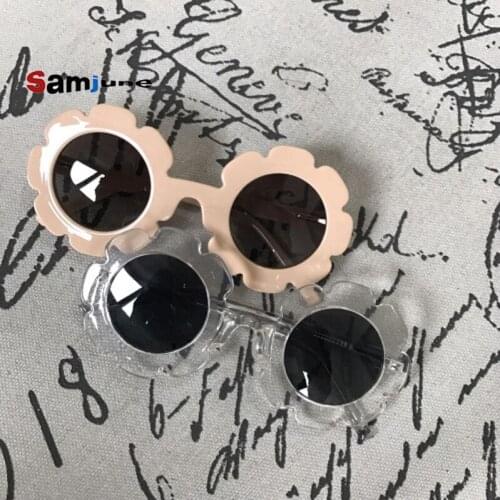2017 New classic children baby girls boy kids sunglasses Polarized protection Kids Sun Goggles UV400 round popular in ins