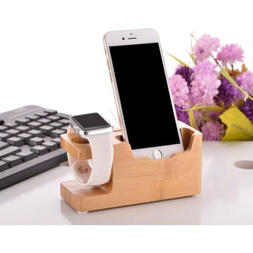 New Design Wood 3 Port Desktop USB Charger Multi-Function 5V 3A Charging Station Dock with EU UK AU US Stand for USB Product