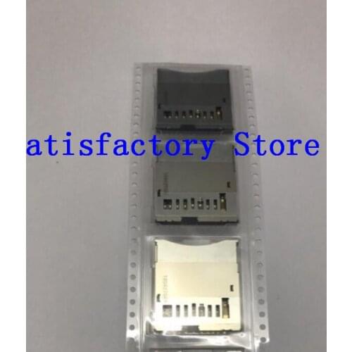 New SD memory card slot repair parts for Canon 6D 650D Rebel T4i 700D T5i 5D mark III 5D3 5Ds G7 G9 SX20 HS SLR camera