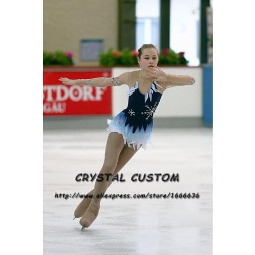 Adult Custom Figure Skating Dress Graceful New Brand Women Ice Skating Dresses For Competition DR3890