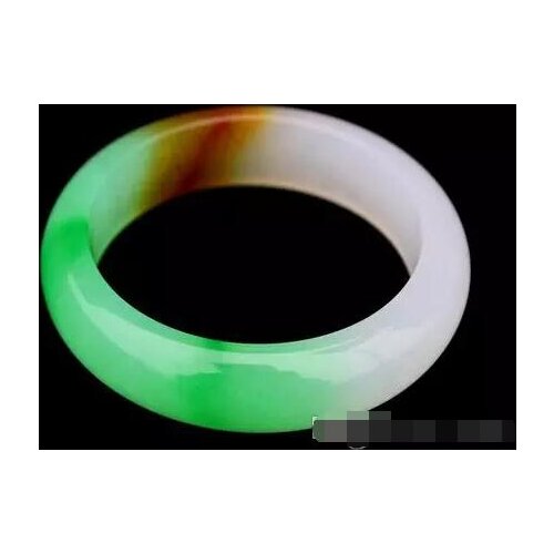Selling Jewelry>>>Natural jade Handmade Three-color bracelet green color jadeite bracelet