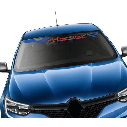 Reflective Windscreen Windshield Sticker Window Decal For Renault Clio Megane 2 3 Captur Laguna Scenic Logan Sandero Accessories