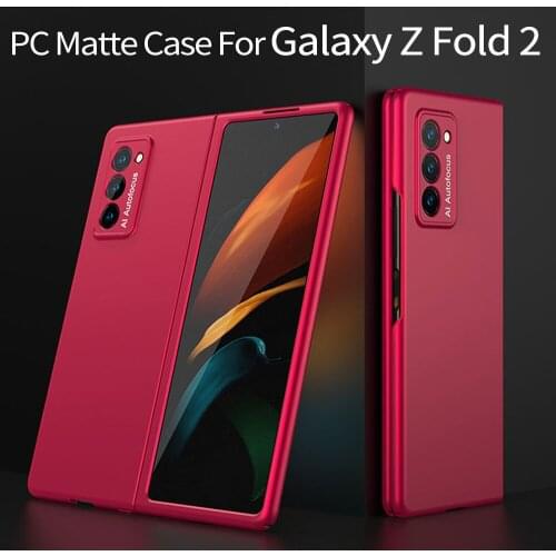 High Quality Hard PC Matte Case For Samsung Galaxy Z Fold2 Fold 2 Folder 2 5G Shockproof Phone Case Cover galaxy z fold 2 case