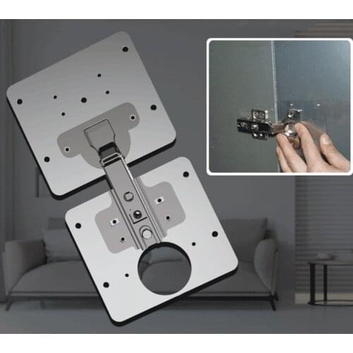 1/3pcs Hinge Repair Plate Rust Resistant Stainless for Cabinet Furniture Drawer Window Stainless Steel Plate Repair Accessory