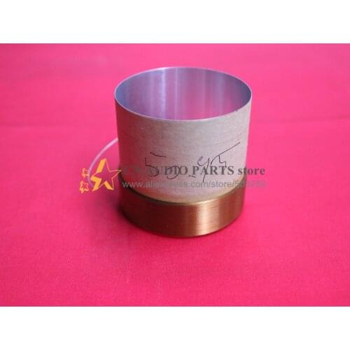 1 piece ID: 50.95mm 51 White aluminous 8 ohm woofer Bass loudspeaker speaker 4 layers voice coil