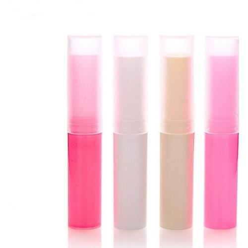 4g lip tube lipstick Container Lip Balm PET lipstick bottle DIY Empty Refillable bottles Lip Gloss tube LX1084