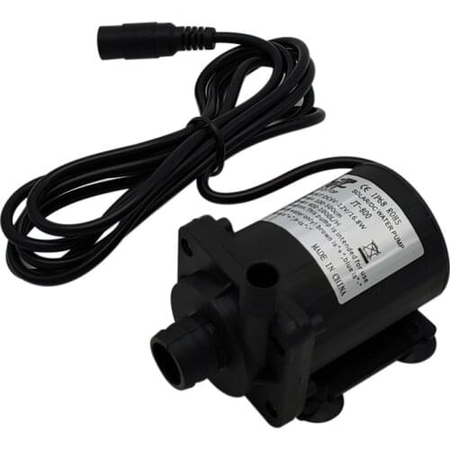 800A DC 6V-24V Water Circulation Submersible Motor Solar Water Pump Brushless 1000L/H free
