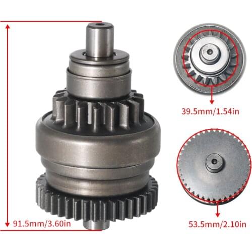 Starter Drive Bendix clutch for Yamaha 4WV-15650-02 4WV-15650-00 4WV-15570-01 4WV1565002 4WV1557001 YFM600F Grizzly 600