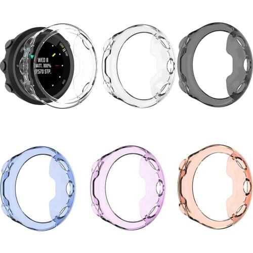 Good 44mm Soft TPU Protective Case Anti-scratch Watch Cover Skins for Garmin Forerunner 45 Smart Watch Accessories