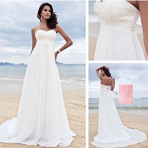 HSDYQ HOME Chiffon Wedding Dresses
