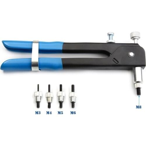 M3-M8 Hand Riveter Nut Rivet Gun Rivet Nuts Nail Gun Household Repair Tools For Screws Snap Button Rivet Snap Fasteners