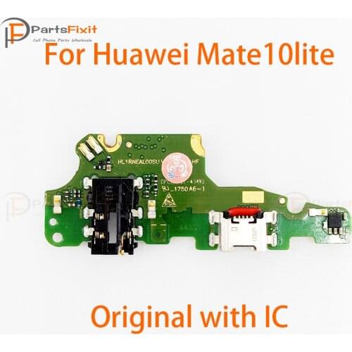 USB Charger Board Port Connector for Huawei Mate 10 lite 10lite Mate10lite Mic PCB Dock Charging Micro Board Replacement Parts