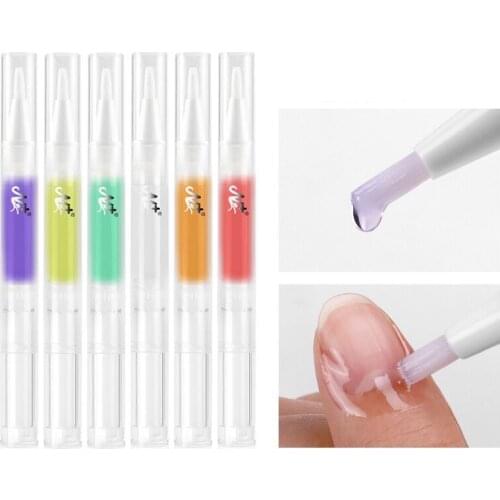 1 PCS 5ml Nail Nutrition Oil Pen Nail Treatment Pen 15 Smell Cuticle Revitalizer Oil Prevent Agnail Nail Gel Polish Nourish Skin