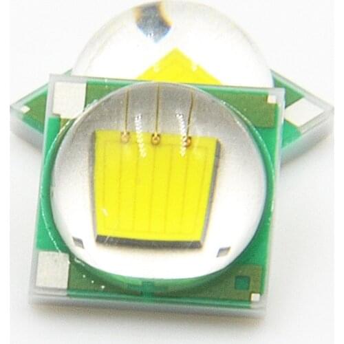 100pcs a Lot 5W Full Power T6 5050 550LM LED Lamp Bead 65mil Flashlight light LED diode Chip light White 3000K 4000K