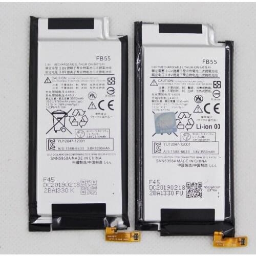 5pcs/lot FB55 Battery For Motorola Moto Driod Turbo 2 XT1585 XT1581 XT1580 Moto X Force 3550mAh Mobile Phone internal battery