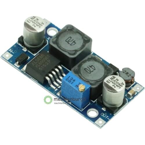 DC-DC XL6009 Digital Boost Step Up Power Supply Module Adjustable 4.5-32V to 5-52V Step-up Voltage Regulator With LED Voltmeter