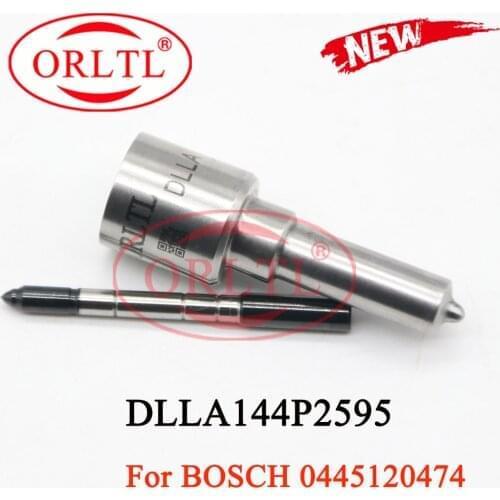 Diesel Nozzle DLLA144P2595 Common Rail Injector Sprayer DLLA 144 P 2595 Fuel Auto Parts DLLA 144P2595 For 0445120474