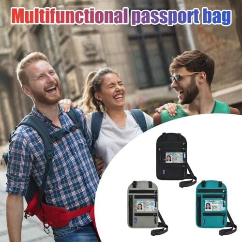 Travel Passport Holder Elastic Waterproof Business Card Passport Package Credit Card Id Wallets Money Cash Coin Organizer Case