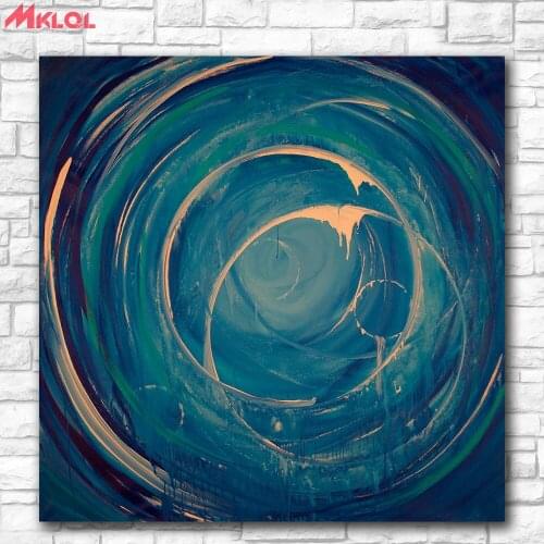 Fashion Oil Painting Abstract Whirl Paiting Home Decor On Canvas Modern Wall Art Canvas Print Poster Canvas Painting NO Frame