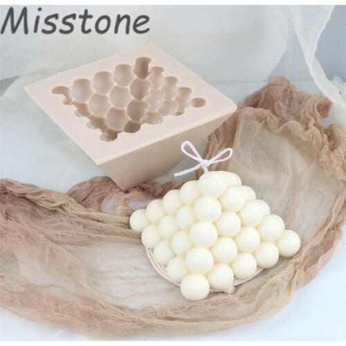 NEW Big Bubble Silicone Mold Jumbo Large Bubble Rectangle Square Mould Making Concrete Pyramid Rubik Round Ball Baking Chocolate