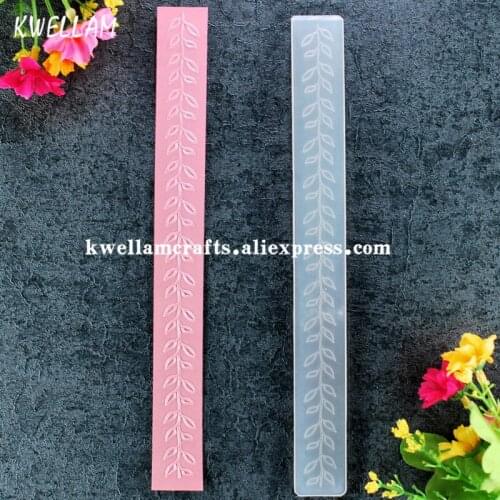 Leaves Plastic Embossing Folder For Scrapbook DIY Album Card Tool Plastic Template 21.8x2.8cm KW7102317