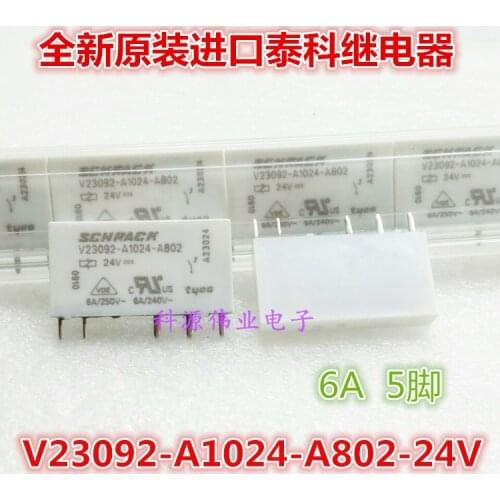 Relay V23092-A1024-A802 24V A301 A302 5PIN