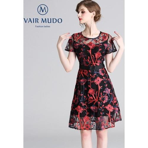 Летние шифоновые платья VAIR MUDO China At AliExpress