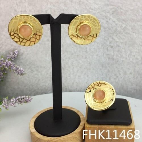 Yuminglai Earrings Sets Costume Jewelry Rhinestone Stud Earrings for Women FHK11468