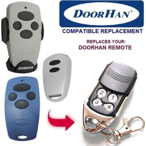 2pieces DOORHAN compatible Rolling Code Remote Control Transmitter Gate Key Fob Very good