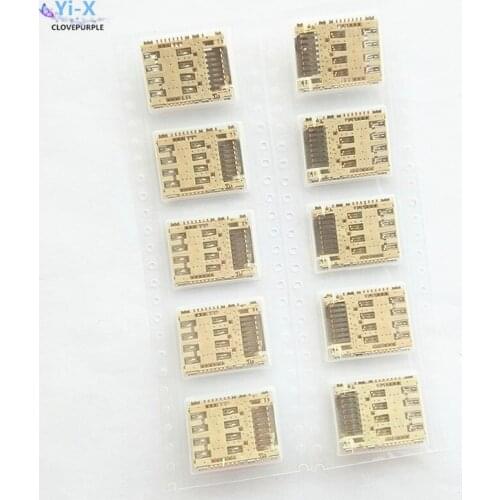2PCS New SIM Card Reader Holder Connector For Samsung Galaxy S5 G900 G900A G900F G900H G900X I9600 Socket Slot