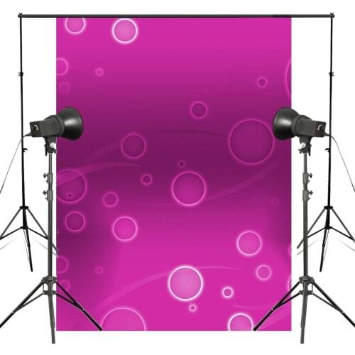 5x7ft Abstract Purple photography backdrops Bubble Pattern children Photography Background Studio Props