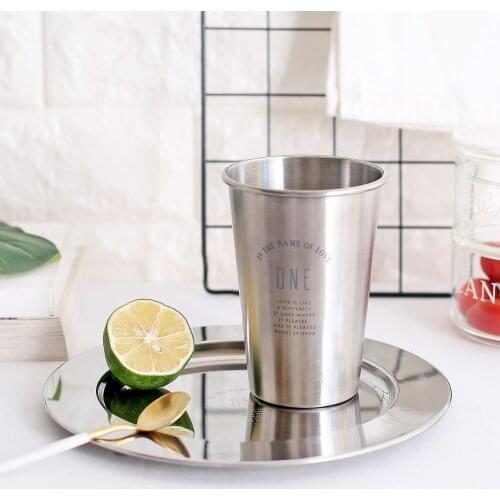 304 Stainless Steel Cup Creative Food-grade Small Fresh Juice Water Cups
