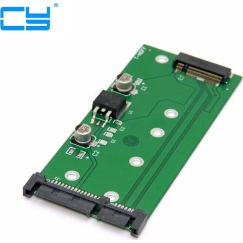 M.2 NGFF pcie pci express PCI-E 2 Lane SSD to 7mm 2.5" SATA 22pin hard disk case PCBA for E431 E531 X240S Y410P Y510P