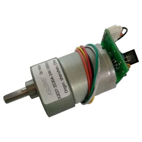 JGB37-3530A photoelectric encoder DC gear motor micro12V-24V 12/20/37/60/76/111/178/333/530/1000/1600RPM