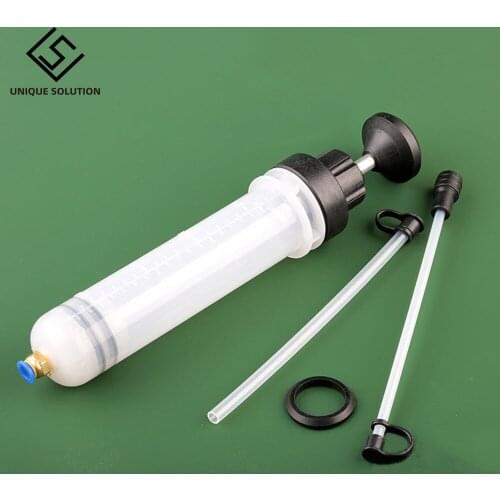 200cc Car Oil Fluid Extractor Filling Syringe Bottle Transfer Hand Pump Tools
