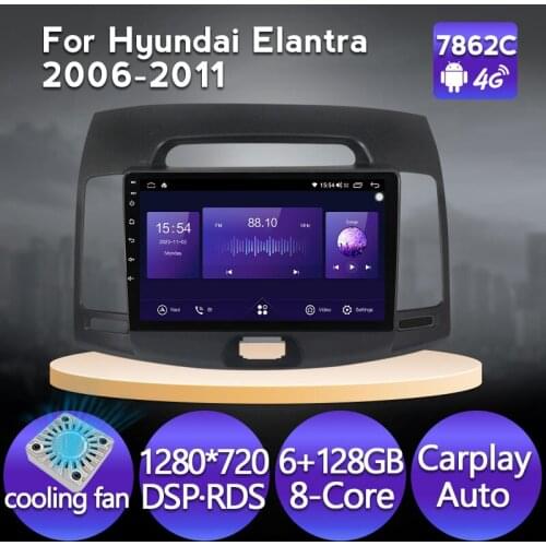 Navifly 9.7" Tesla style for Hyundai Santa Fe 2 2006 2012 Android video Car radio multimedia player navigation gps No 2 din DVD