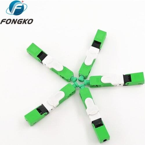 FTTH ESC250D SC/APC Single-Mode Fiber Optic Quick Fast Connector