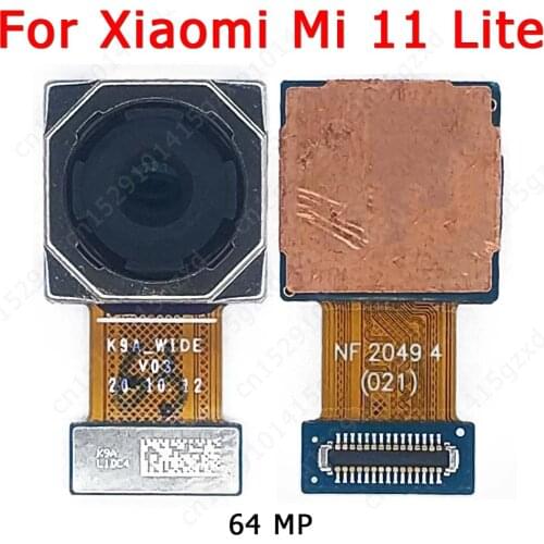 Original Rear Back Camera For Xiaomi Mi 11 Lite Mi11 Main Backside Big Camera Module Flex Cable Replacement Spare Parts