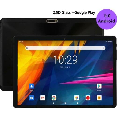 Classic Version Super 2.5D Glass Android 9.0 10 inch tablet Dual SIM Cards Phone Call 1280*800 IPS Kids Tablets 10 10.1+Gifts