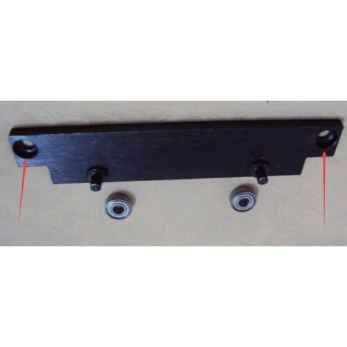 Head moving guide support(round fitting holes) 9 needles for some of Tajima and Chinese embroidery machines / Prague spare parts