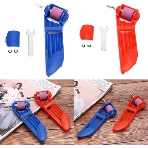 Millstone Portable drill grinder Electric drill grinder Grinding drill machine Straight shank twist drill grinder accessories