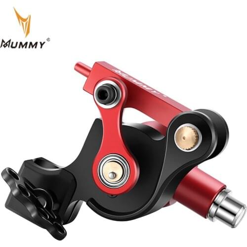 Mummy Rotaty Tattoo Machine High Quality Japan Motor Carved Precision Machining Of CNC Anodized Appearance Smooth Lines