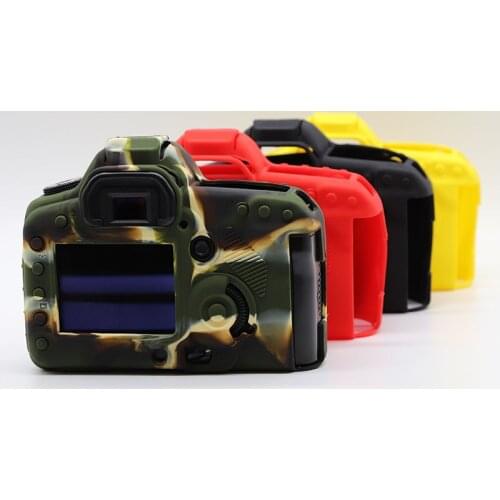 Silicone Armor Skin Case Body Cover Protector for Canon 5D Mark II 5D2 DSLR Body Camera