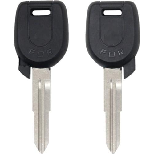 DAKATU Replacement Transponder Key Shell for Mitsubishi Colt Lancer Mirage Eclipse Galant Endeavor Blank Key With Left Blade
