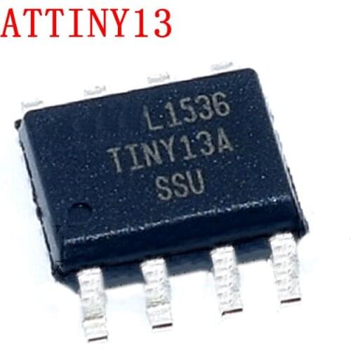 5PCS ATTINY13A-SSU SOP8 ATTINY13A SOP TINY13A SOP-8 13A-SSU SMD new and original IC