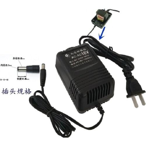AC220V to AC6V/9V/12V/15V/18V/24V/1A/2A/3A Linear AC Power Transformer
