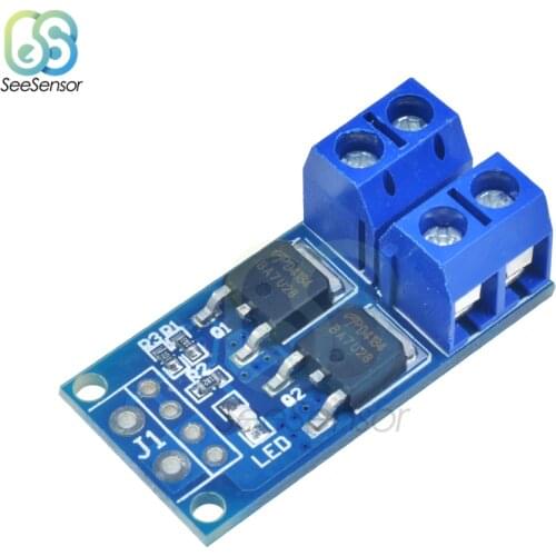 15A 400W MOS FET Trigger Switch Drive Module PWM Regulator Control Panel for arduino DC 5V-36V