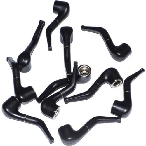20 Pieces Pipes Black Creative Cute Mini Pipes Free Shipping Smoking Accessories Fashion Gifts Plastic Smoking Pipe