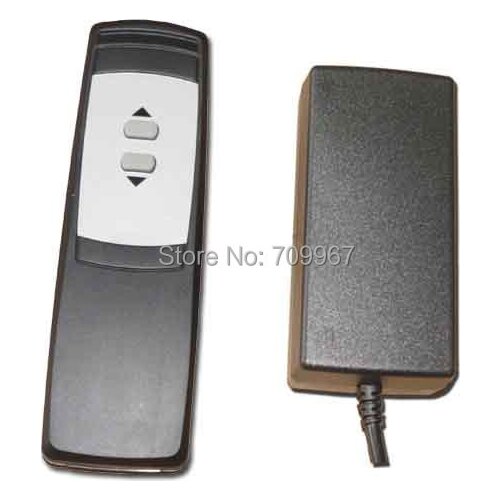 Controller 110-240V AC input 24V or 12V DC output with wireless hand switch remote control 1 pcs Linear Actuator lifting column